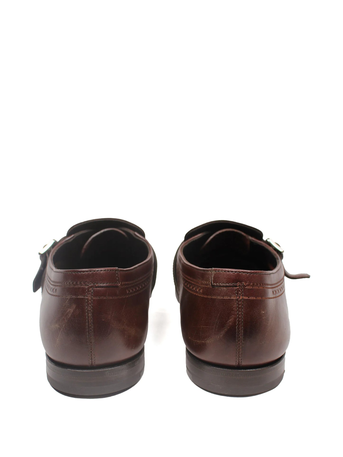 Leather Monk Shoes