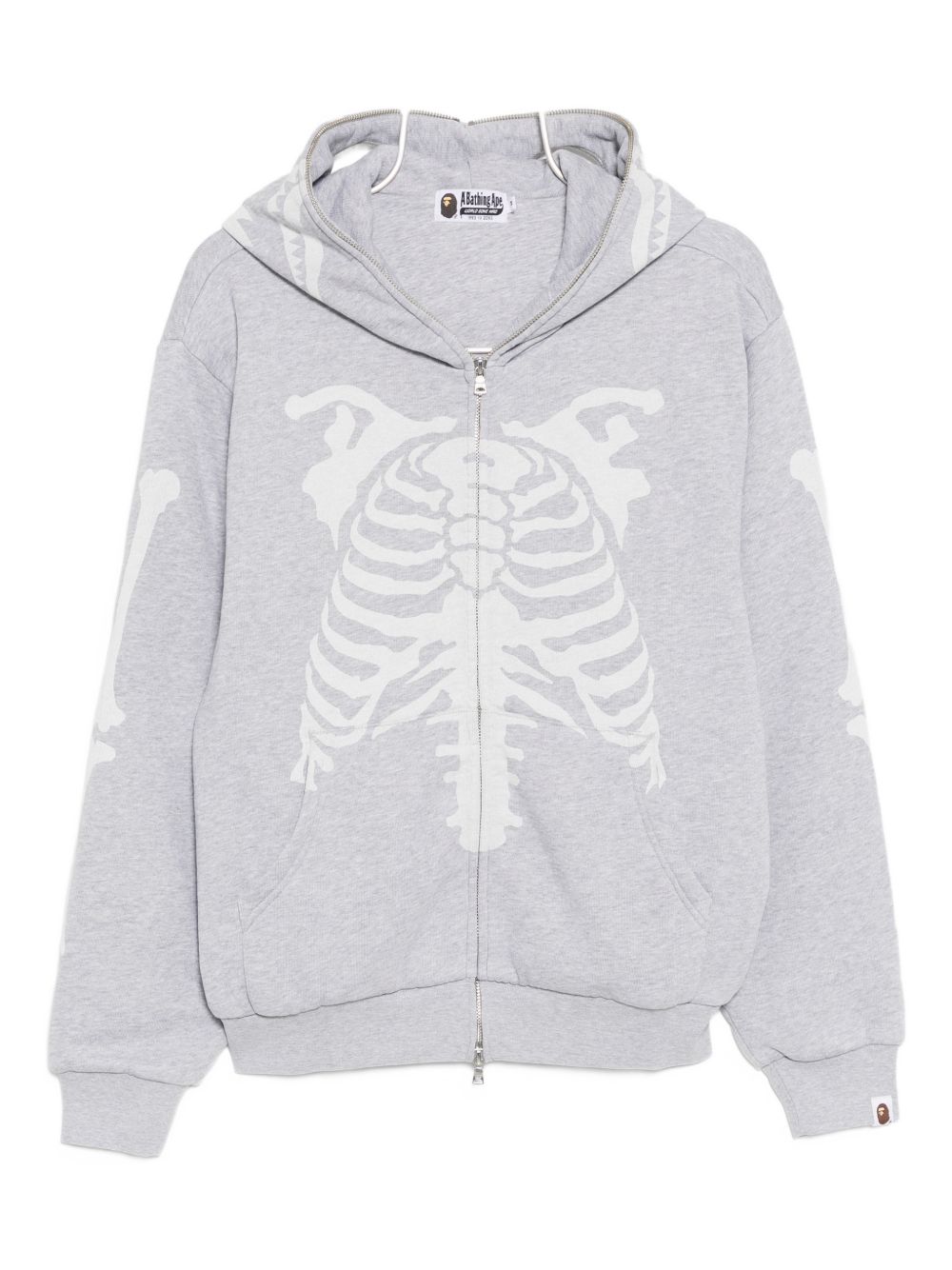 graphic-print hoodie