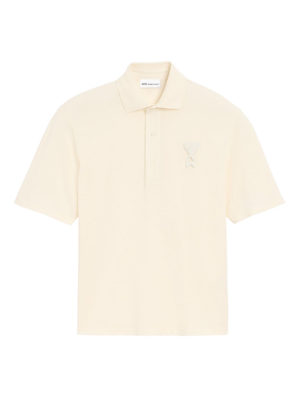 Ami De Coeur logo-patch polo shirt