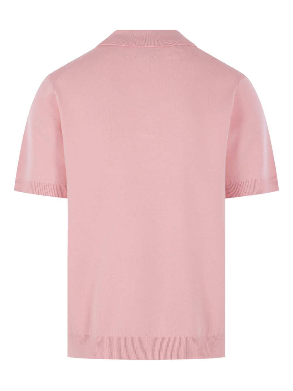 logo-detail polo shirt