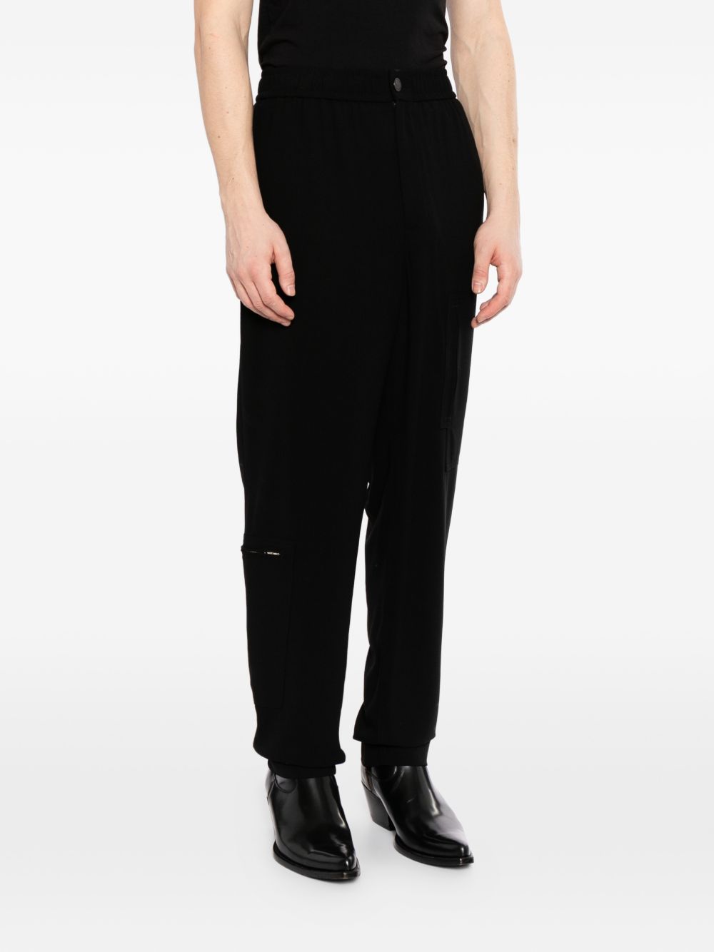 elasticated trousers