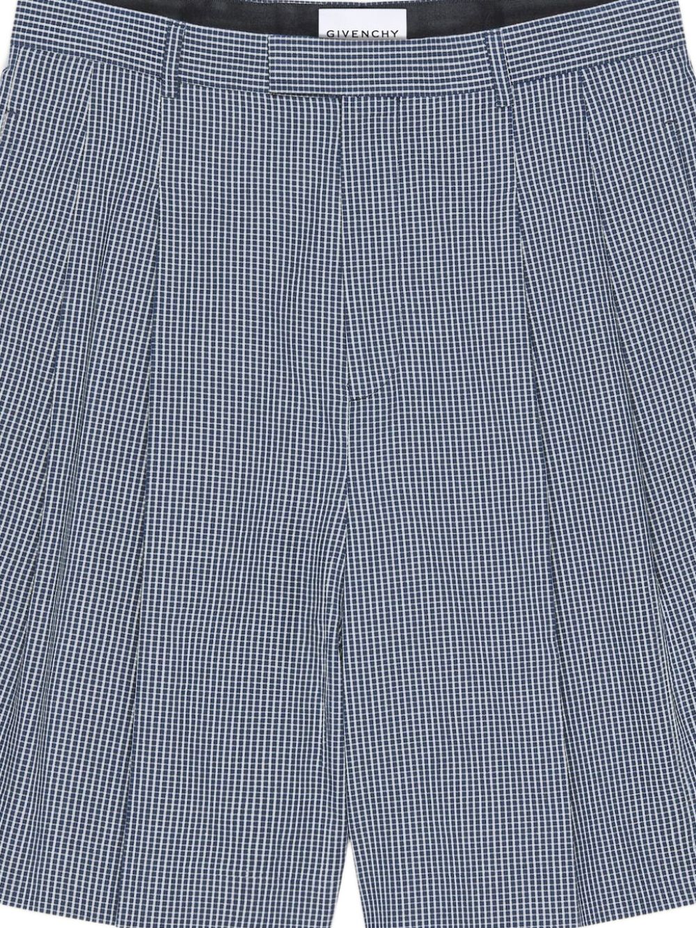 check-pattern shorts