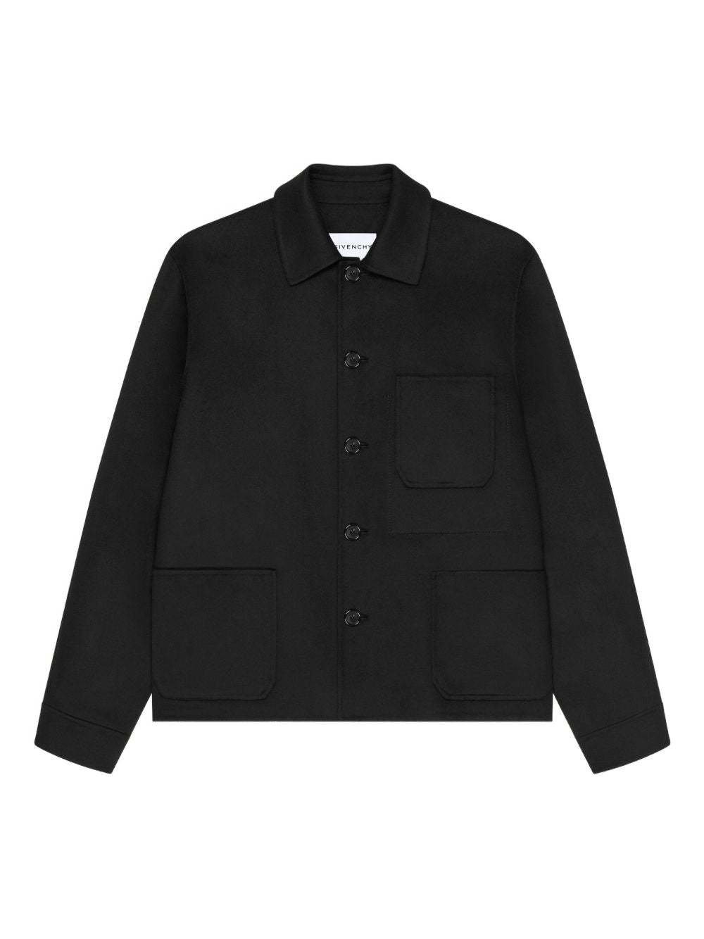 classic-collar shirt jacket