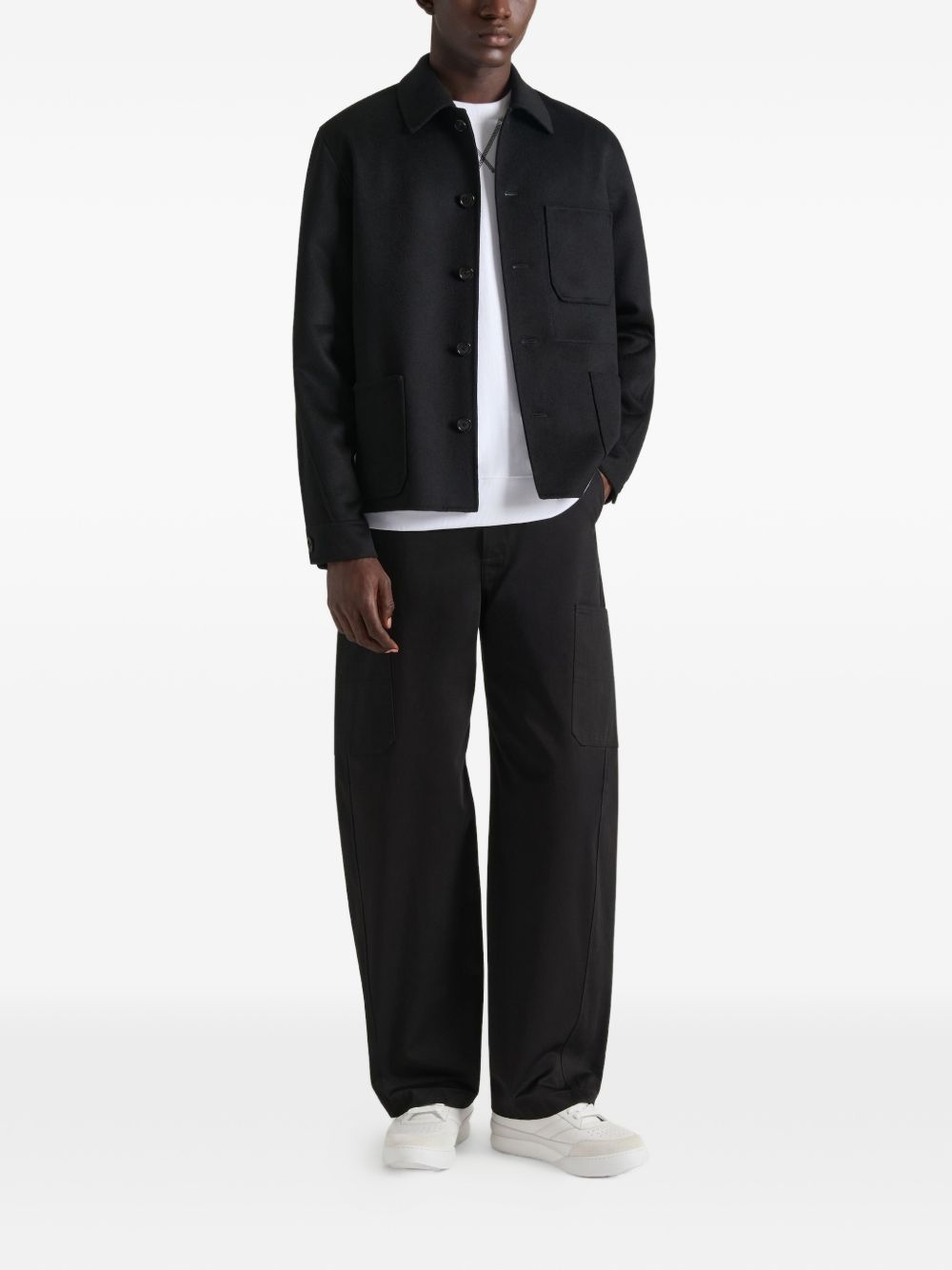 classic-collar shirt jacket