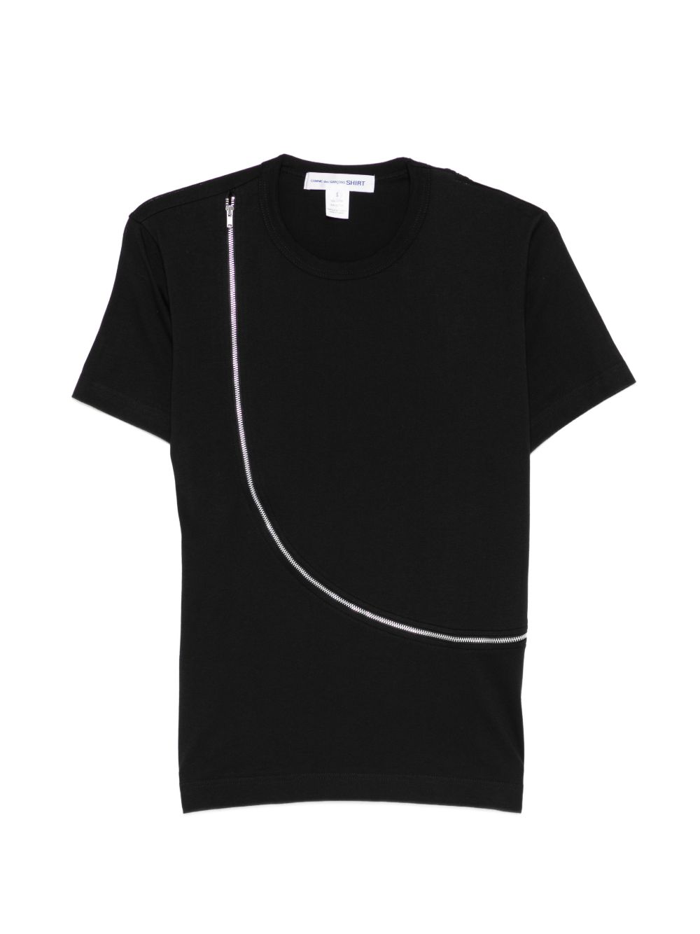 zip knitted T-shirt