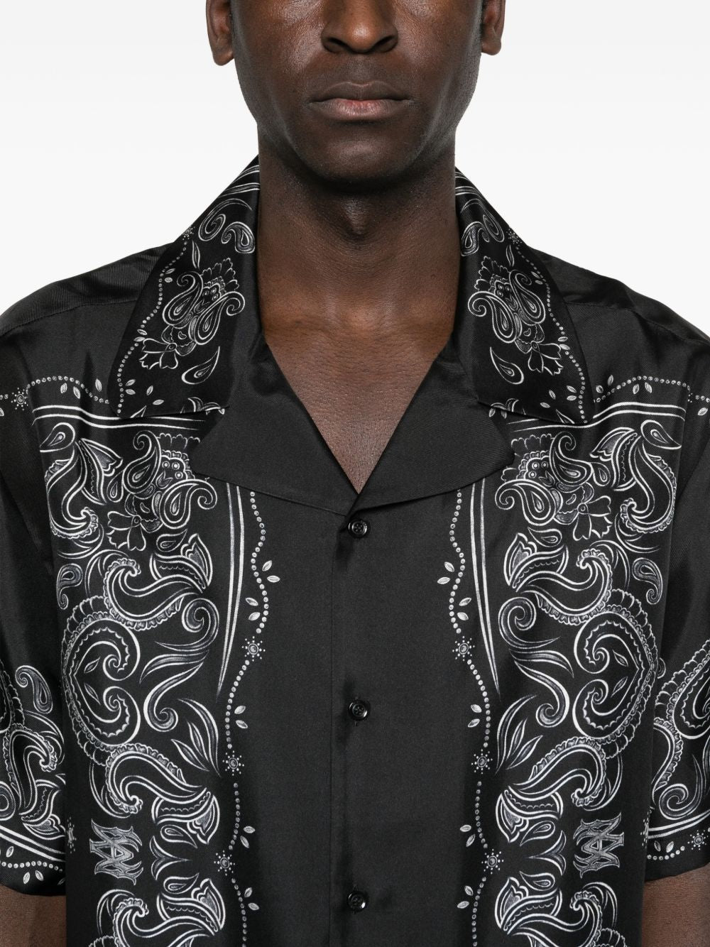 printed short-sleeve shirt