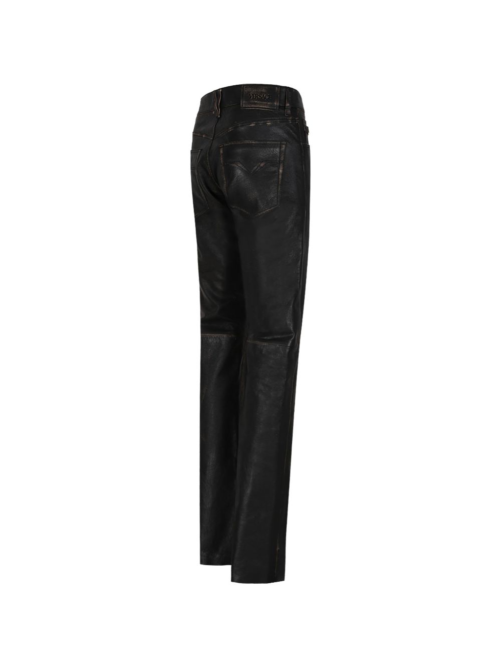 button-fastening trousers