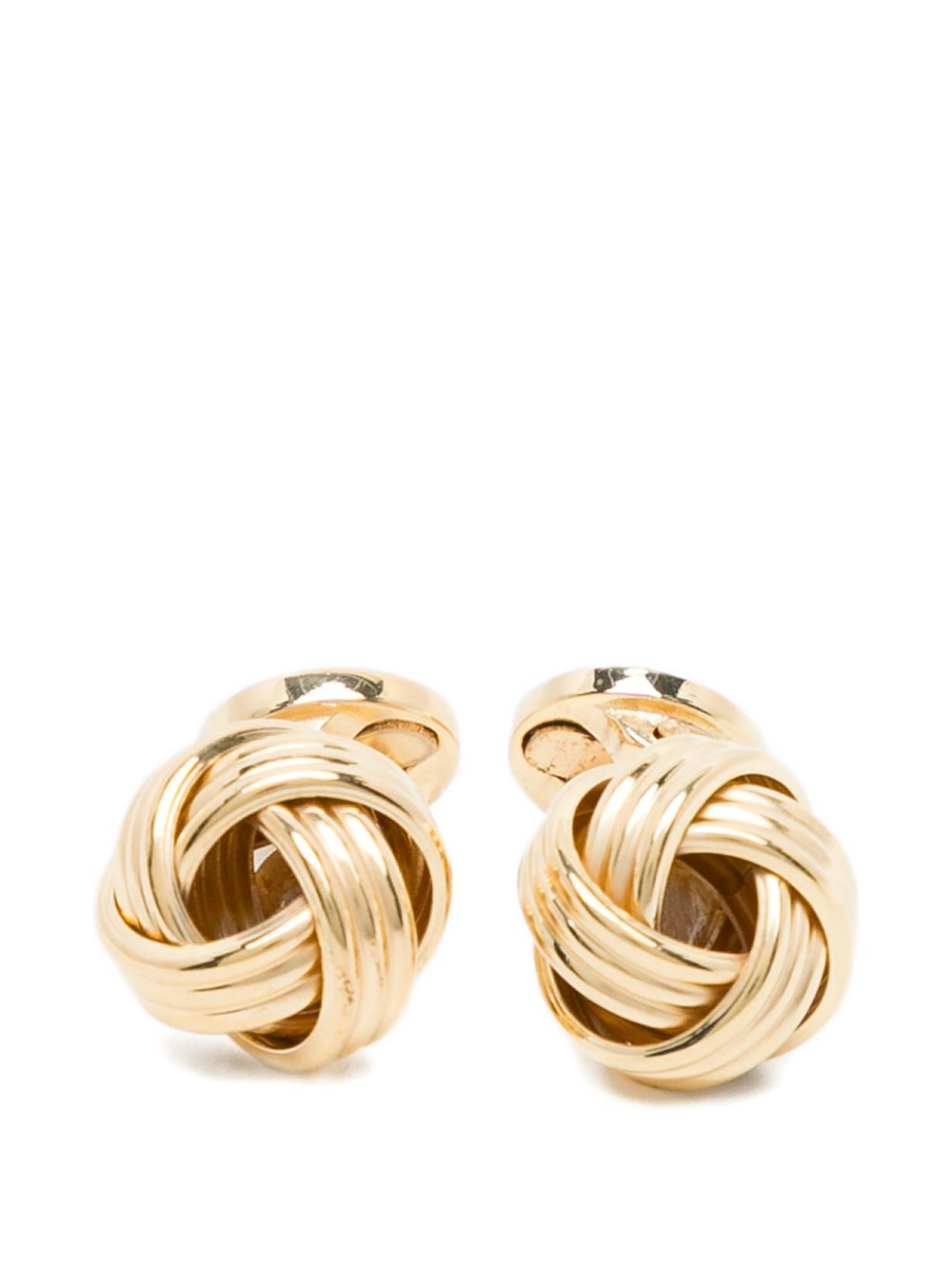 knot-detail cufflinks
