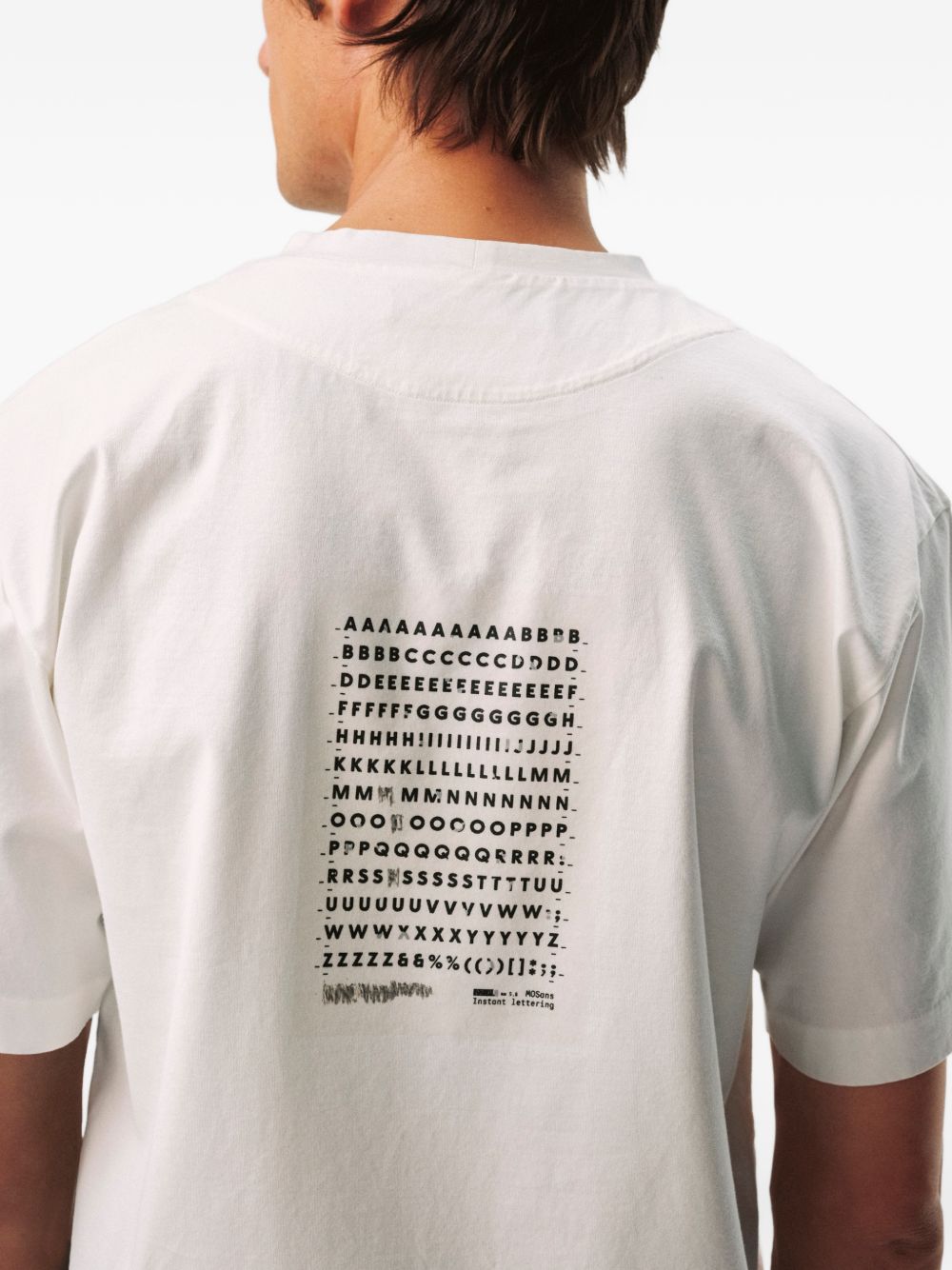 lettering-detail T-shirt