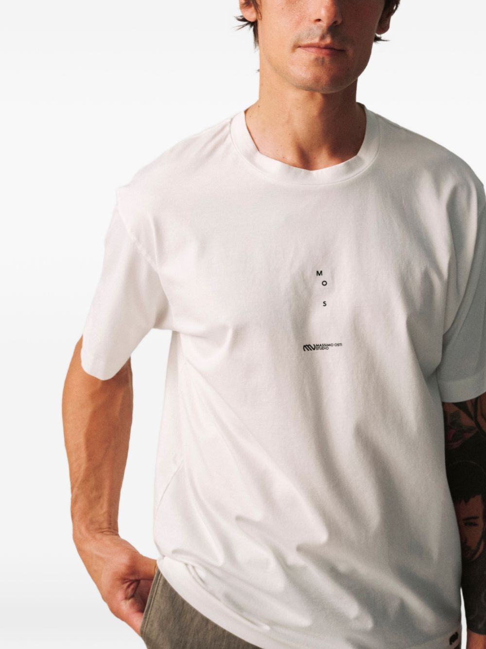 lettering-detail T-shirt