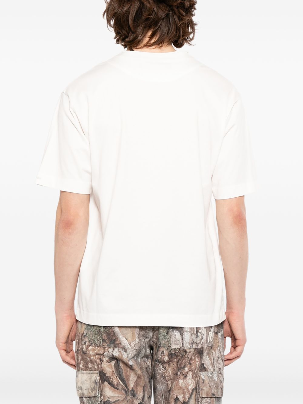 logo-print round-neck T-shirt