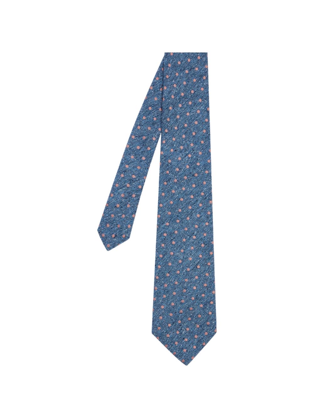 polka-dot tie