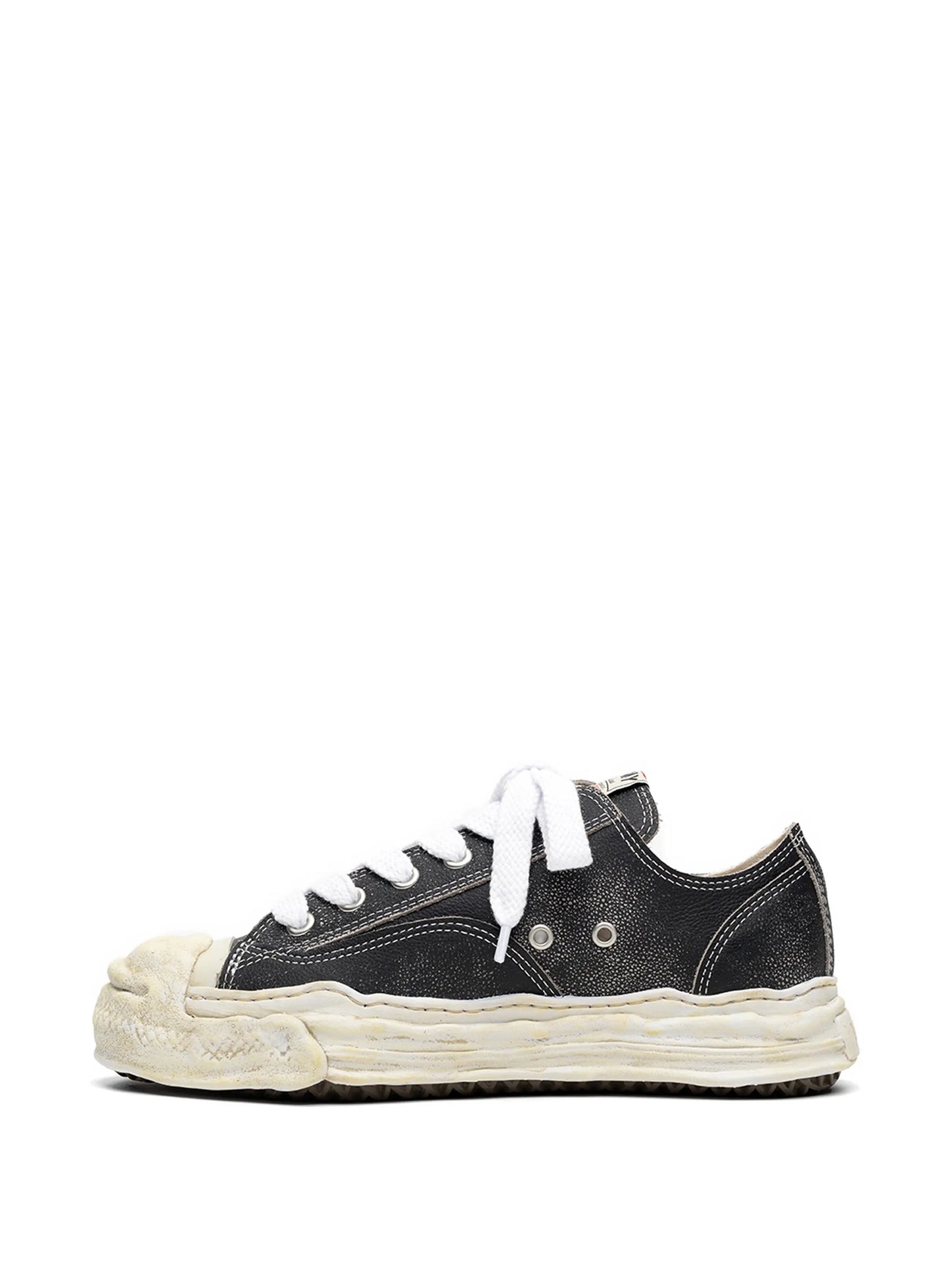 Hank Og Sole Shrink Leather Sneakers
