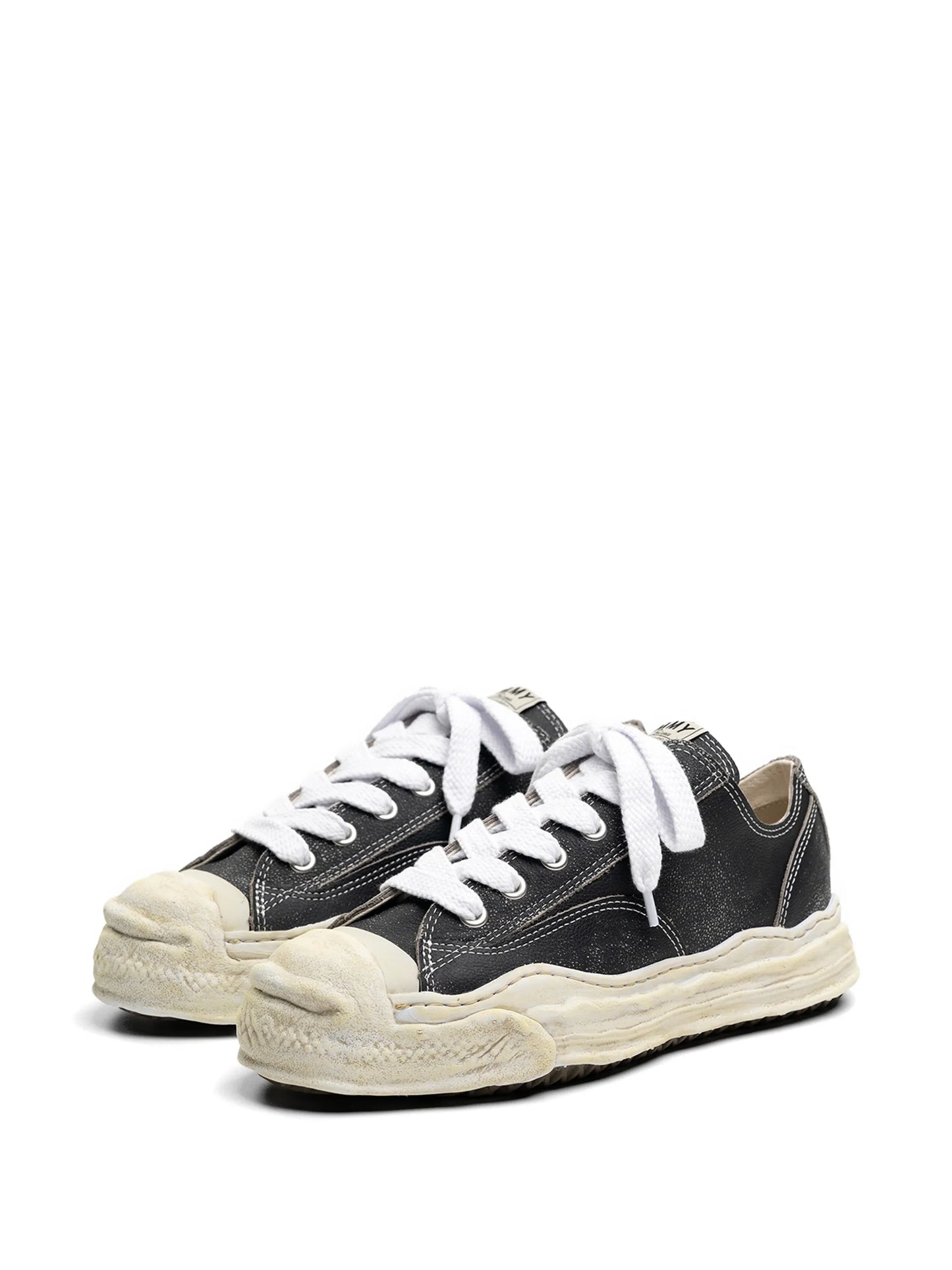 Hank Og Sole Shrink Leather Sneakers