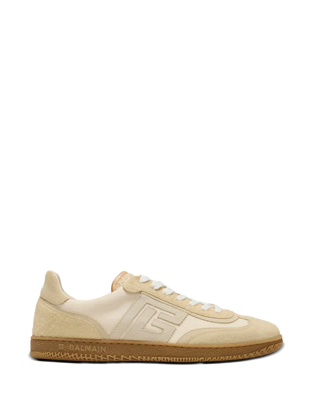 Swan lace-up logo-detail sneakers 
