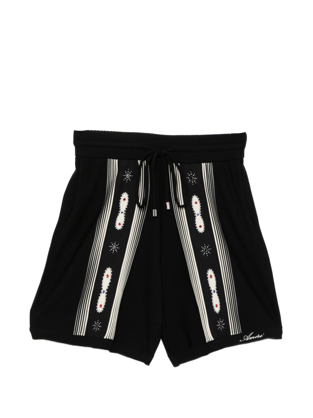striped shorts