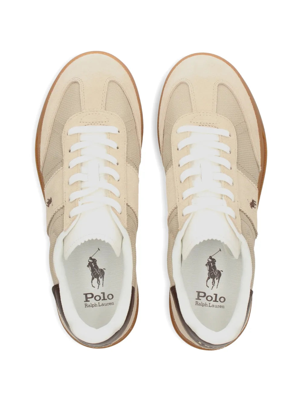 Heritage Aera logo detail sneakers 