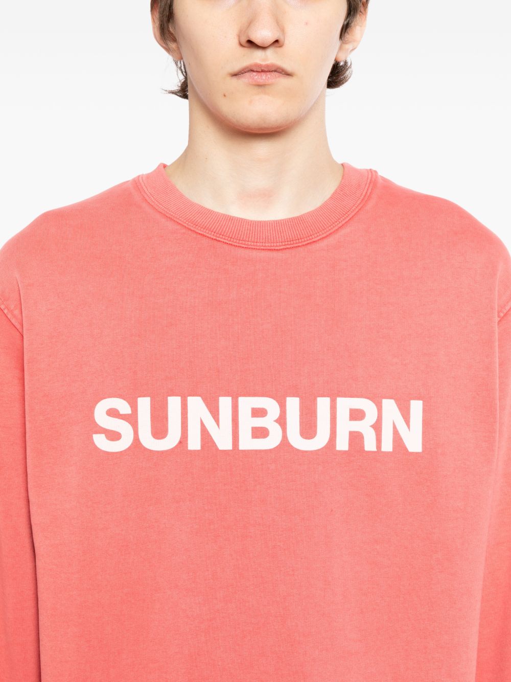 logo-print sweater