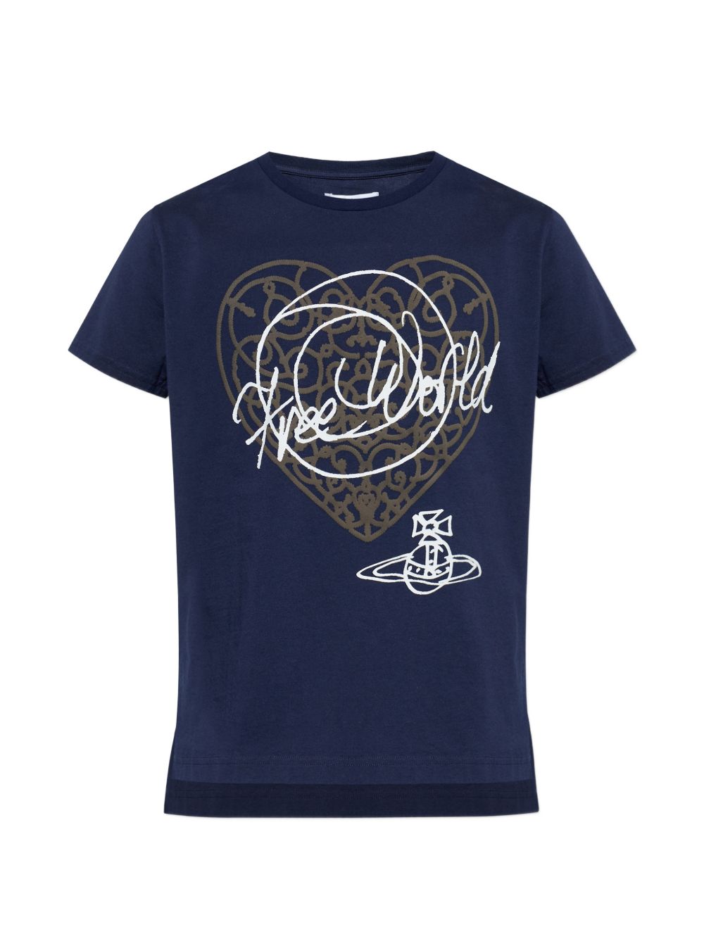 print-detail T-shirt