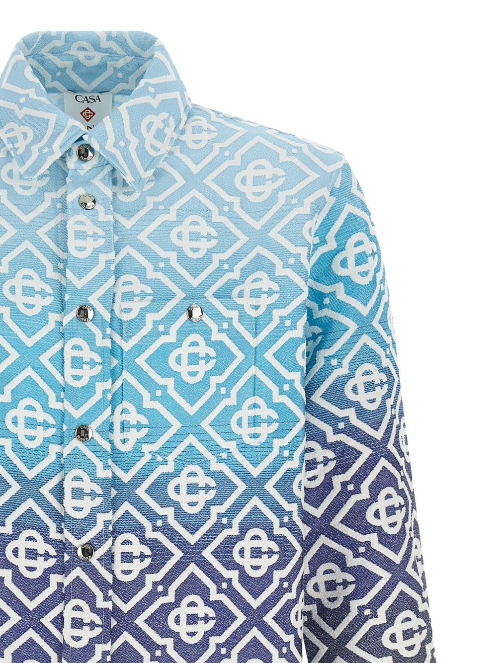 Shacket Monogram Gradient overshirt