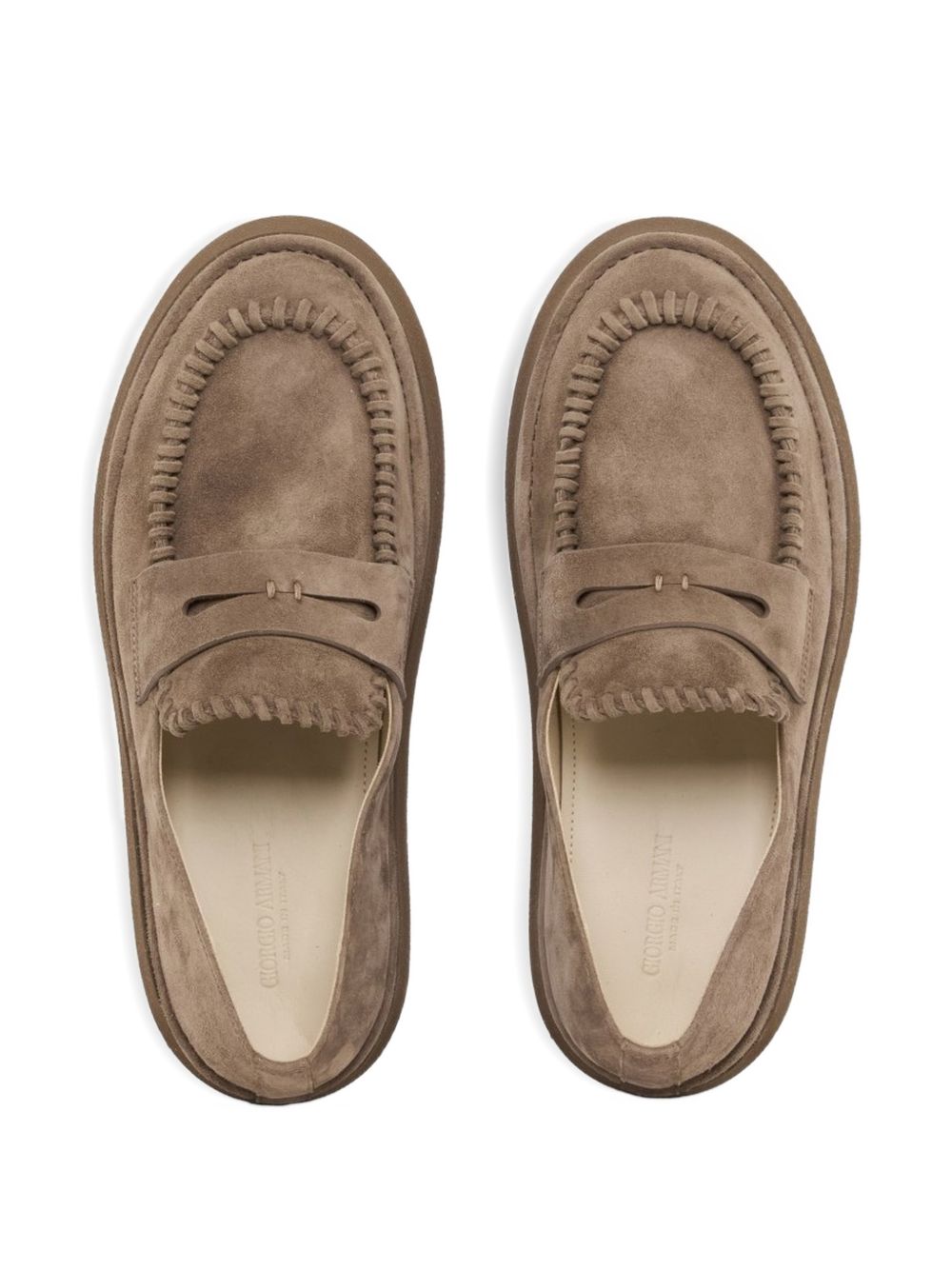 fringed loafers