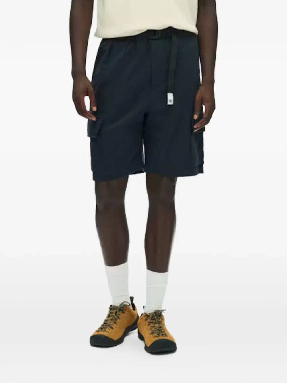 cargo belt shorts