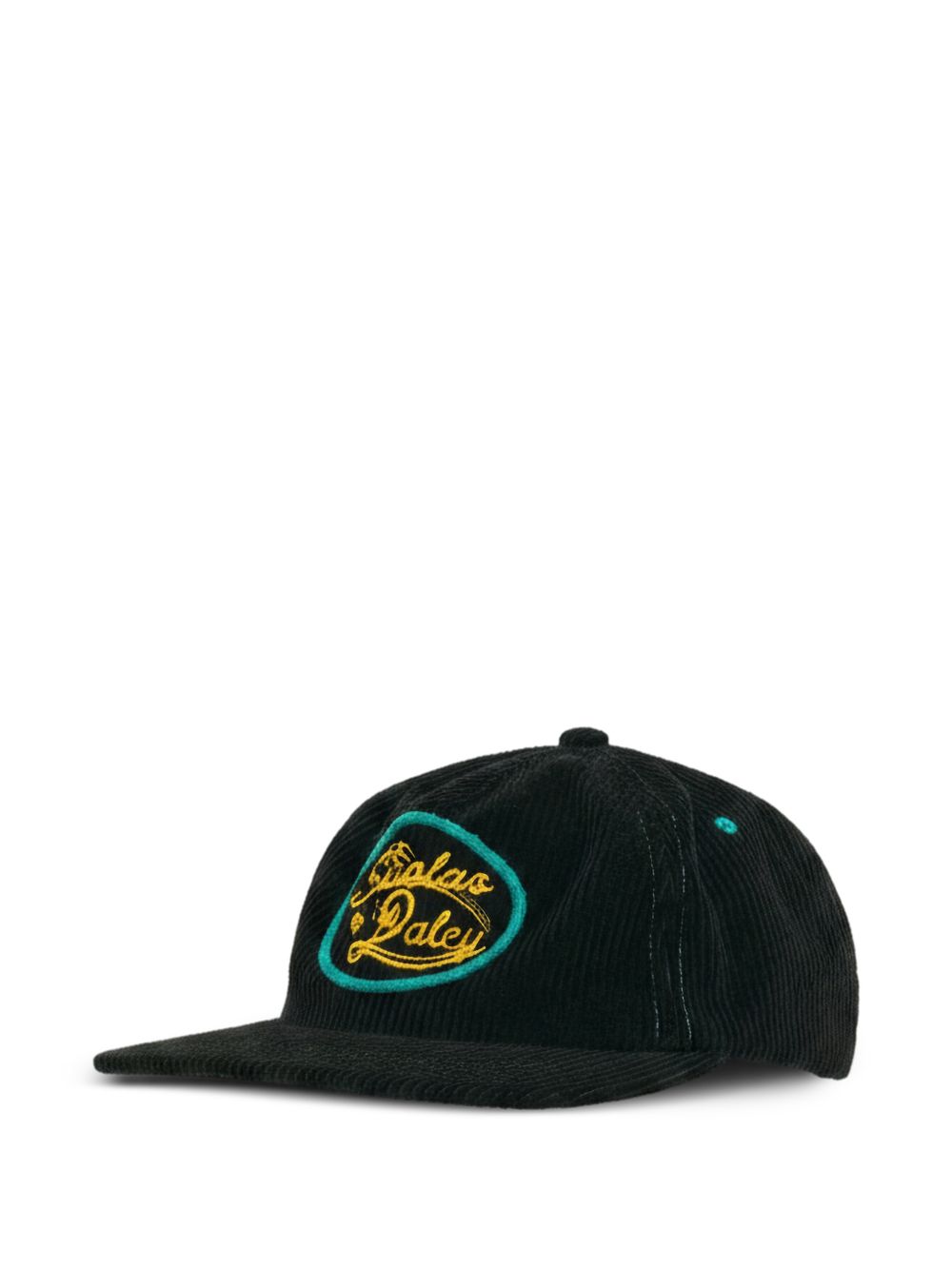 Records corduroy embroidered cap 