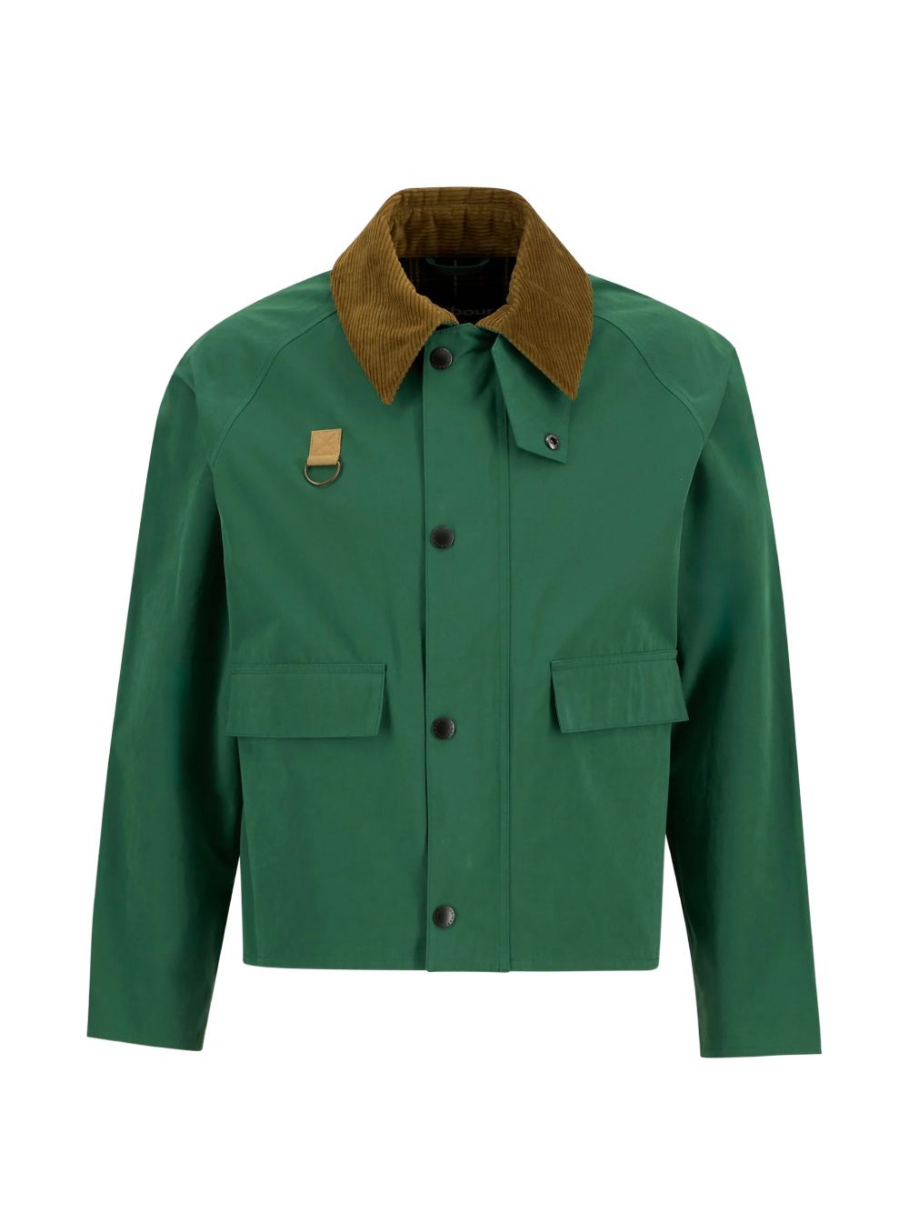 Spey corduroy-collar pocket jacket