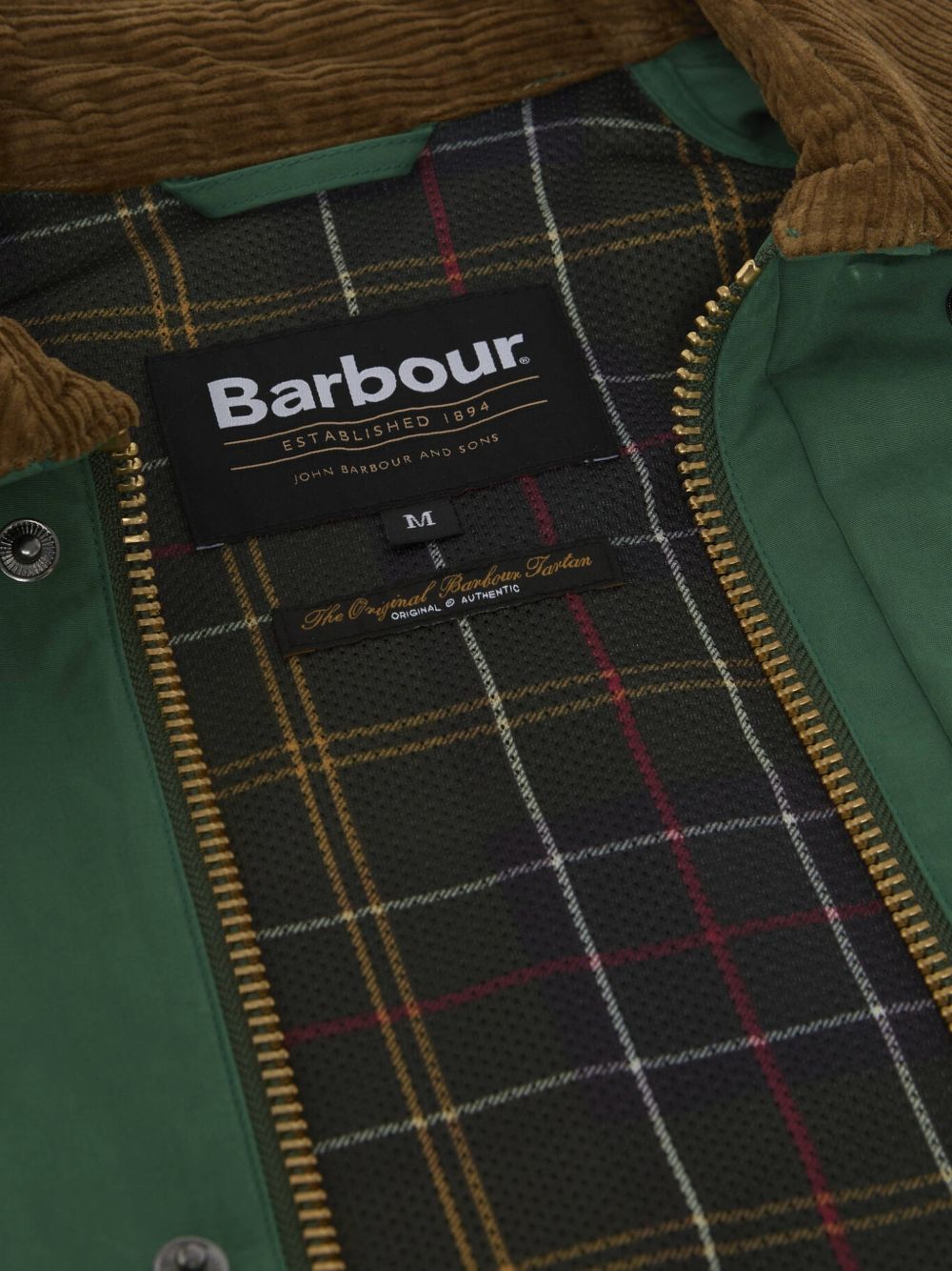 Spey corduroy-collar pocket jacket