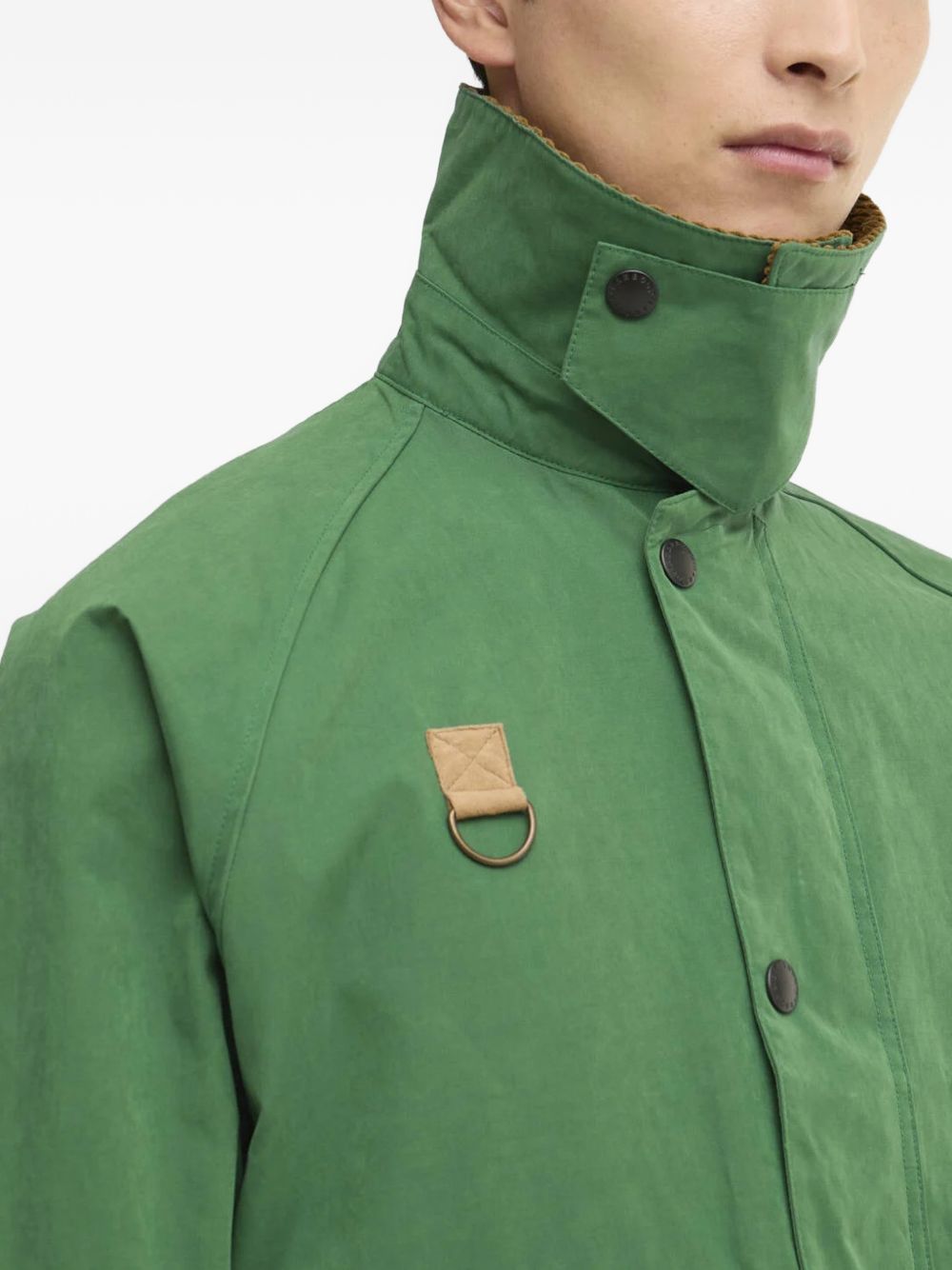 Spey corduroy-collar pocket jacket