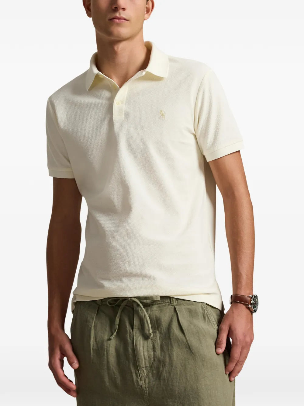honeycomb mesh polo