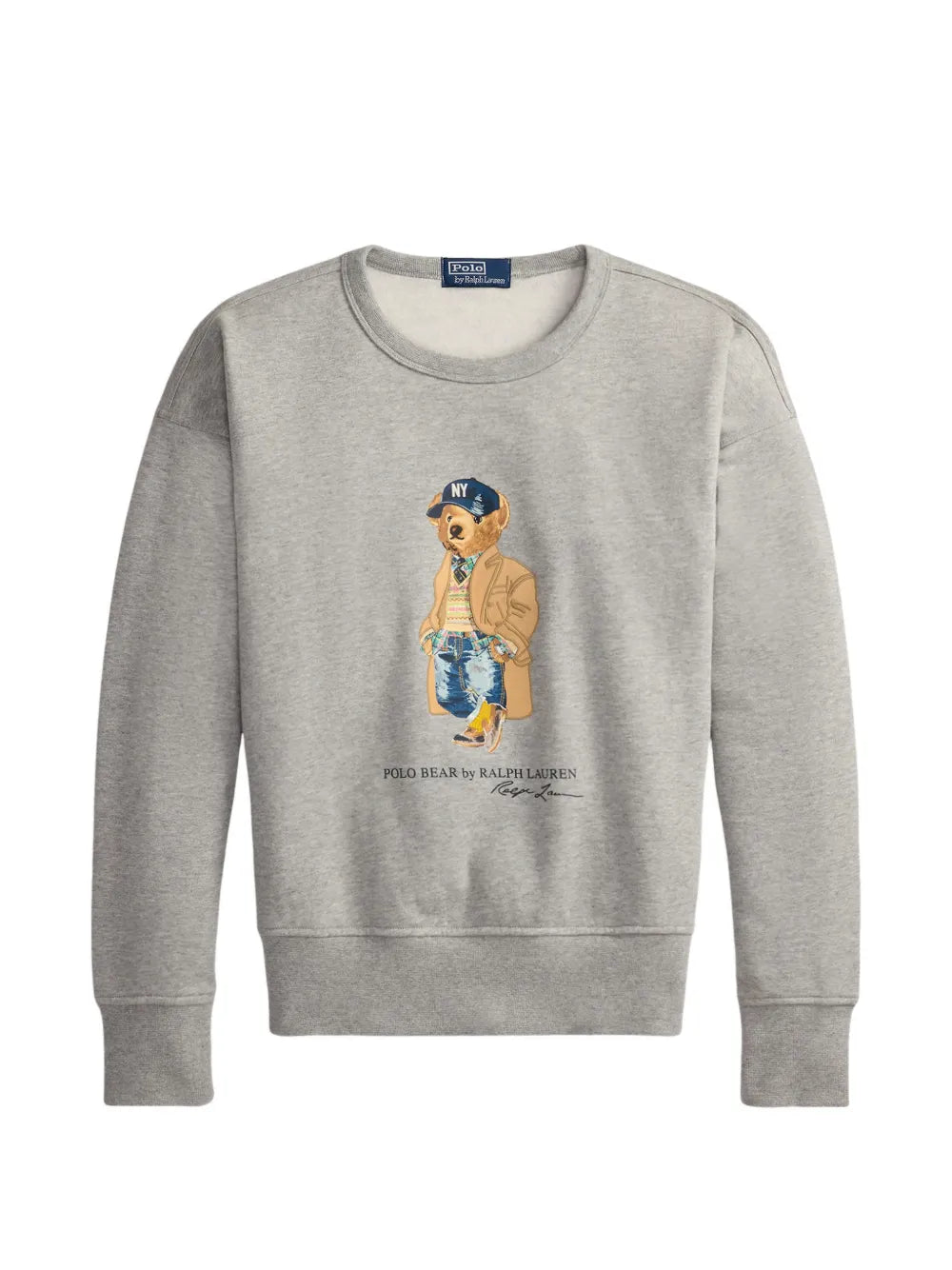 Polo Bear graphic-print sweater