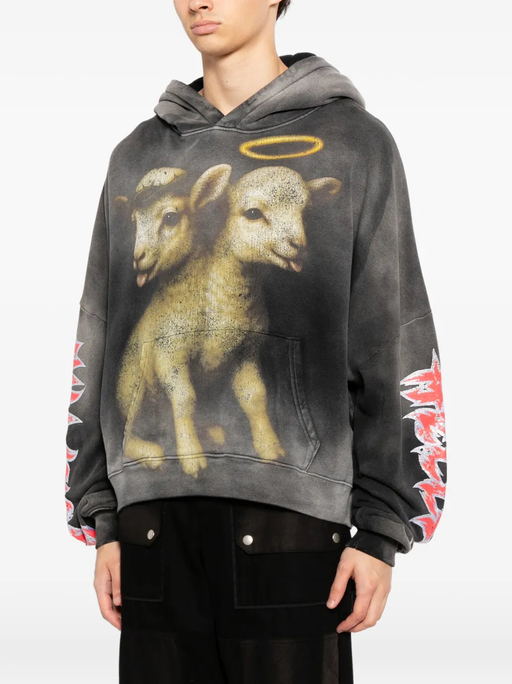 Graphic Print Hoodie