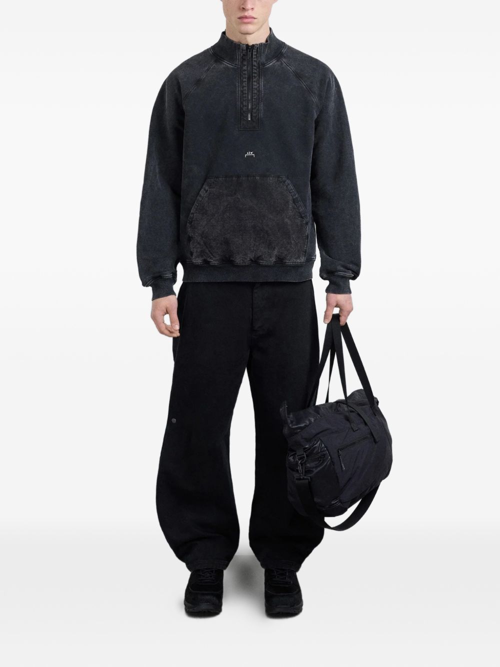 zip-up sweatshirt
