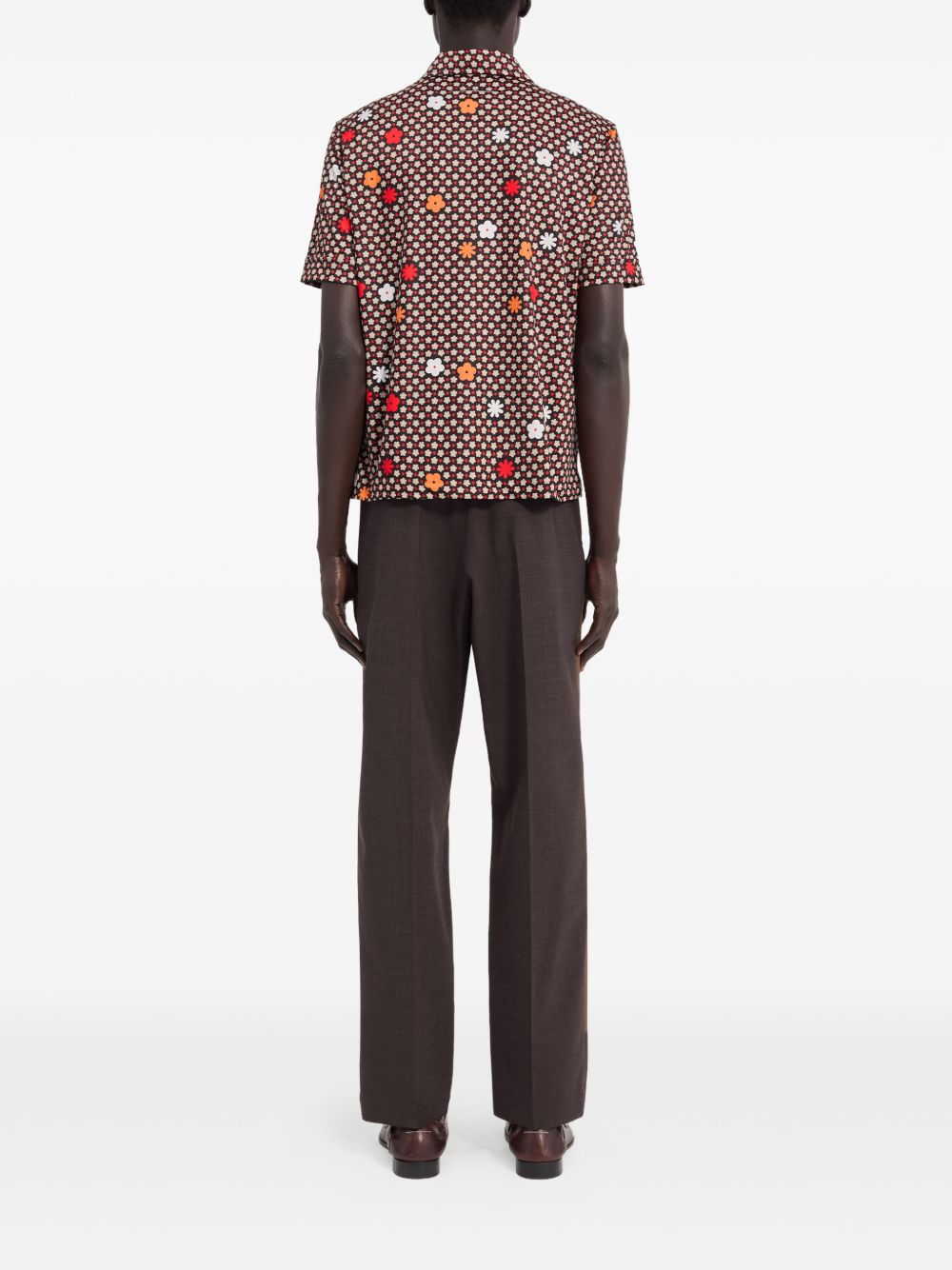 floral print shirt