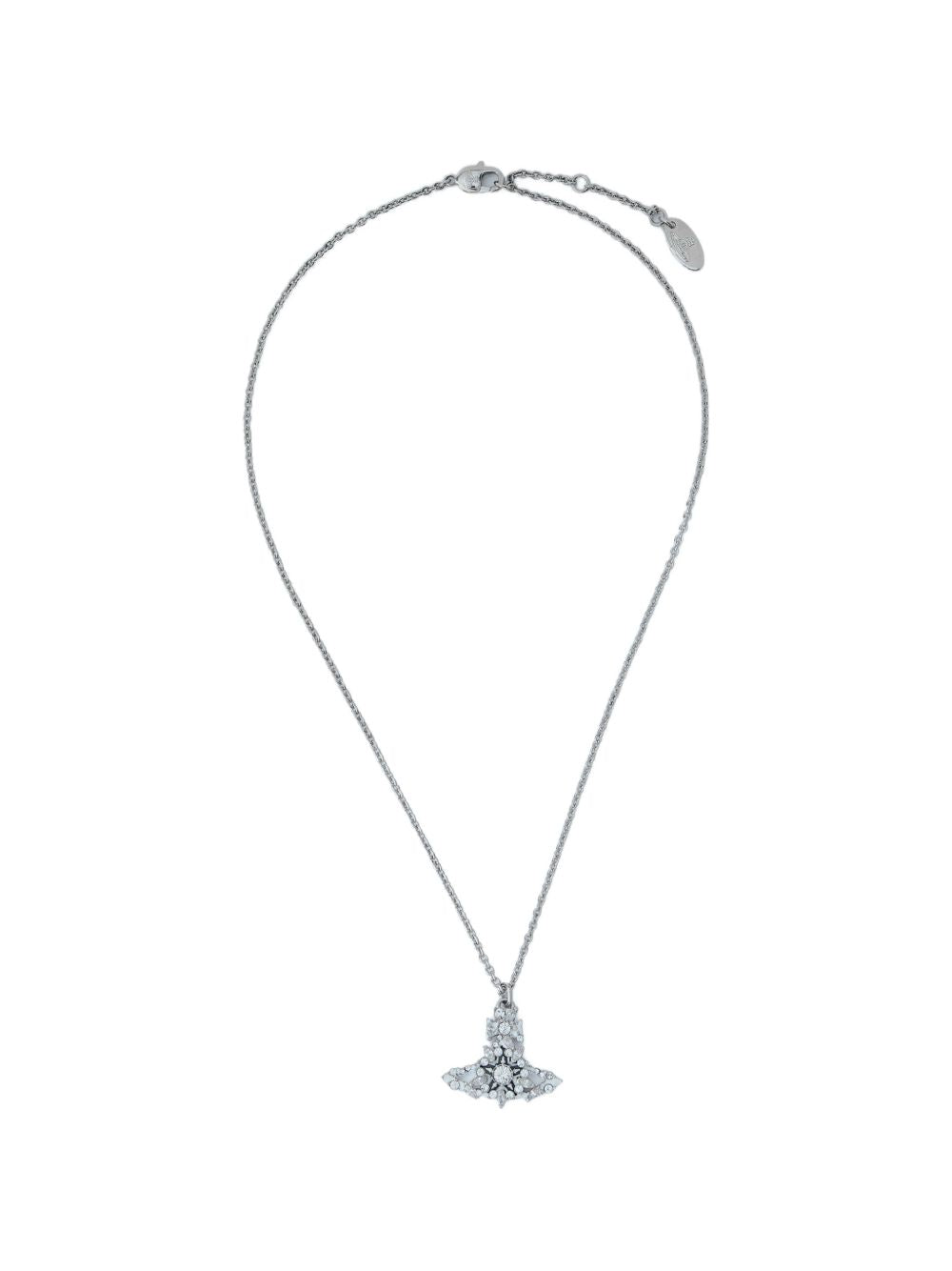 crystal-embellished pendant necklace