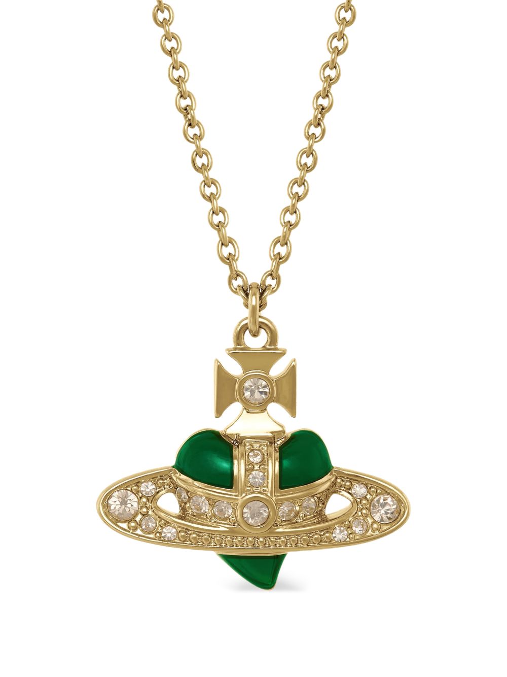 Orb-pendant necklace