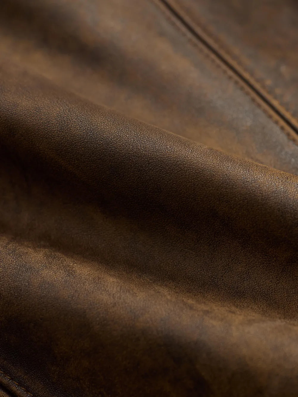 Zip Leather Jacket