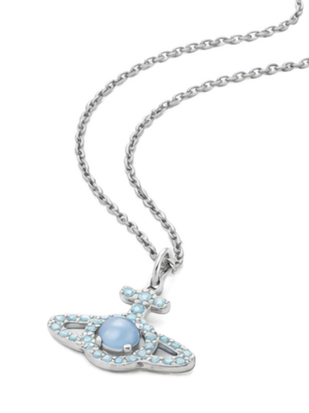 Olympia Pearl orb-pendant necklace