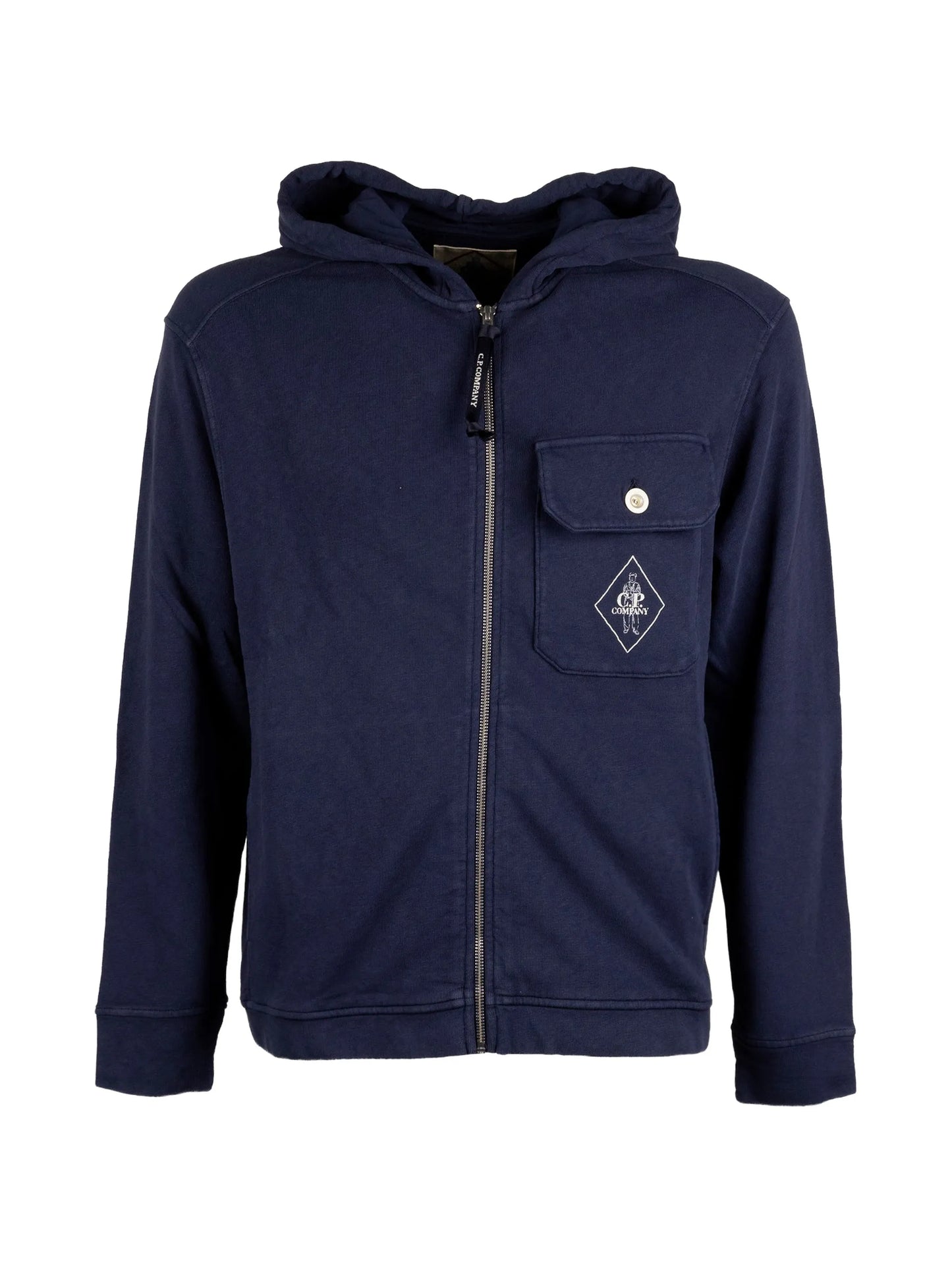 Malfilè Hooded Zip-Fastening Sweatshirt
