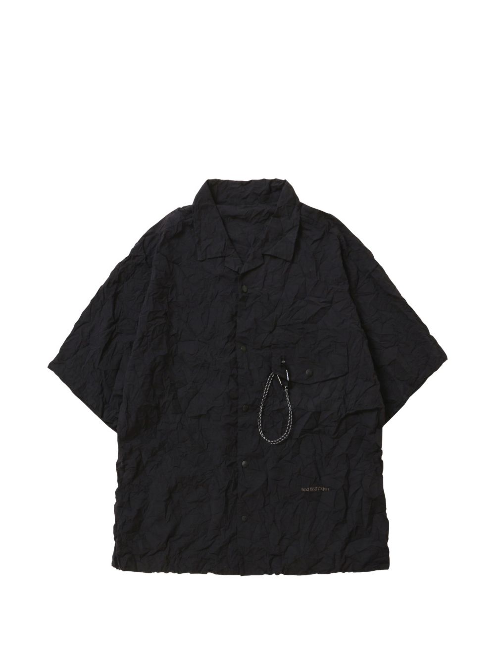 flap-pocket short-sleeve shirt