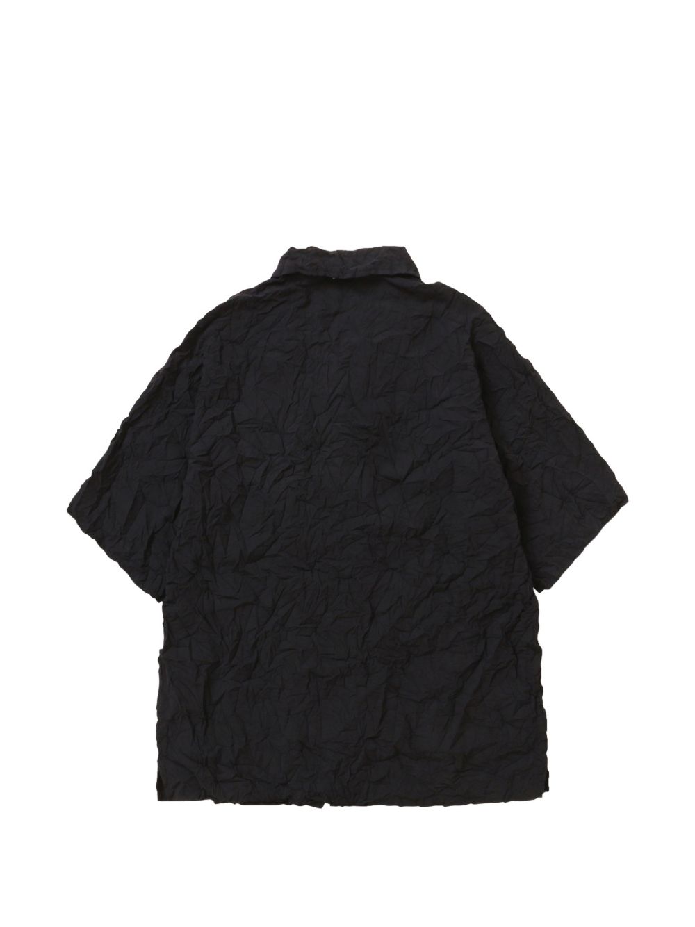 flap-pocket short-sleeve shirt