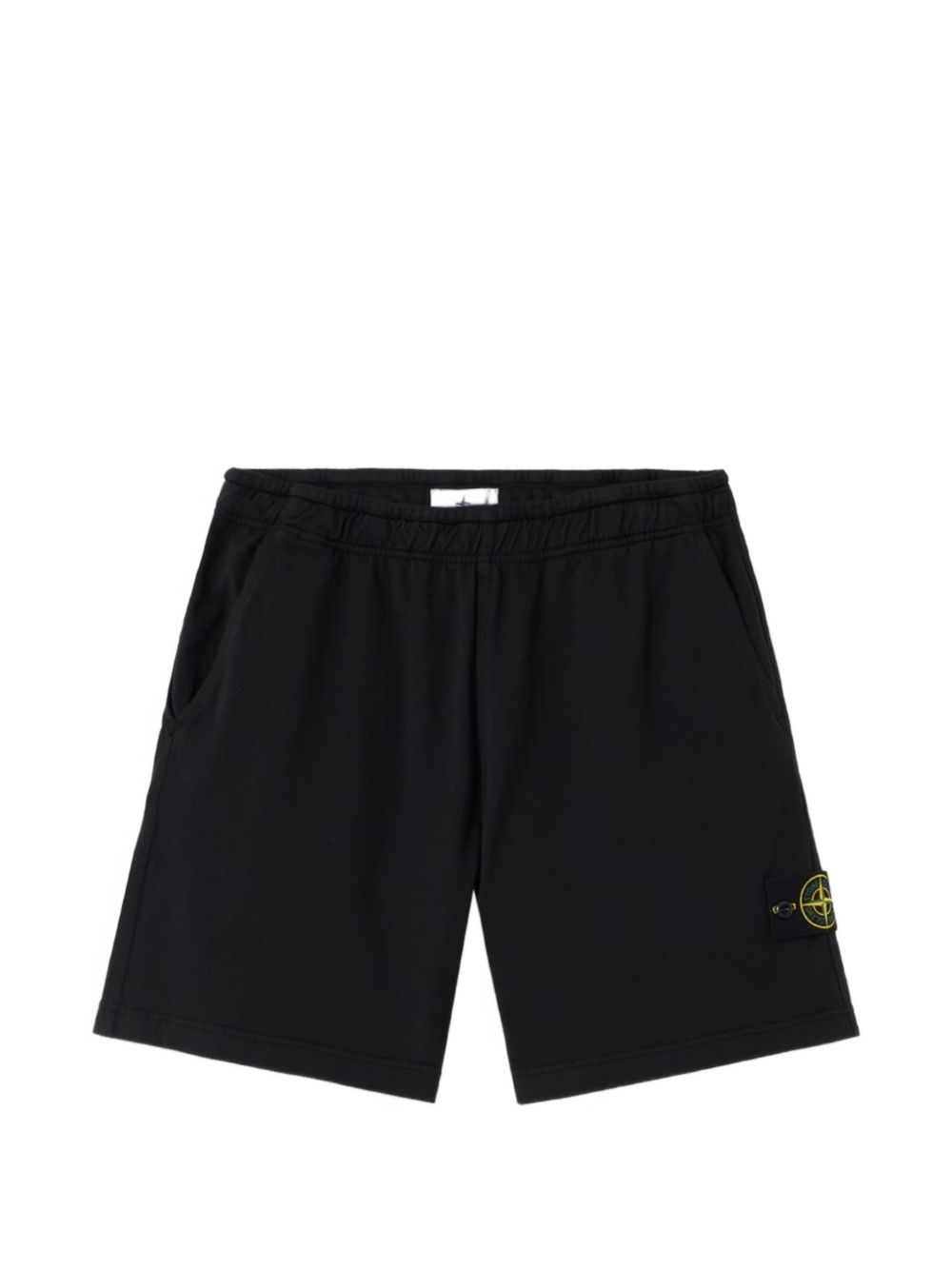 logo patch shorts