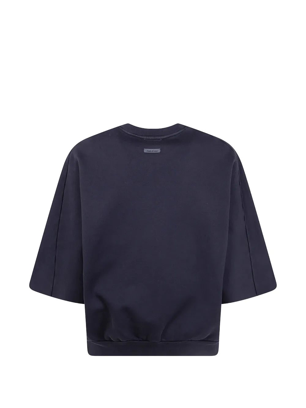 elasticated-hem T-shirt