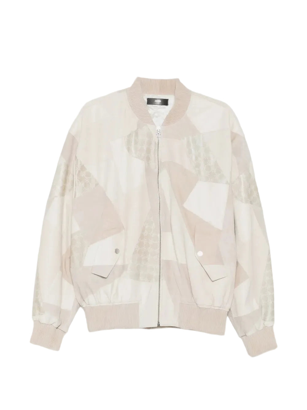 Patchwork Bomber Jacket