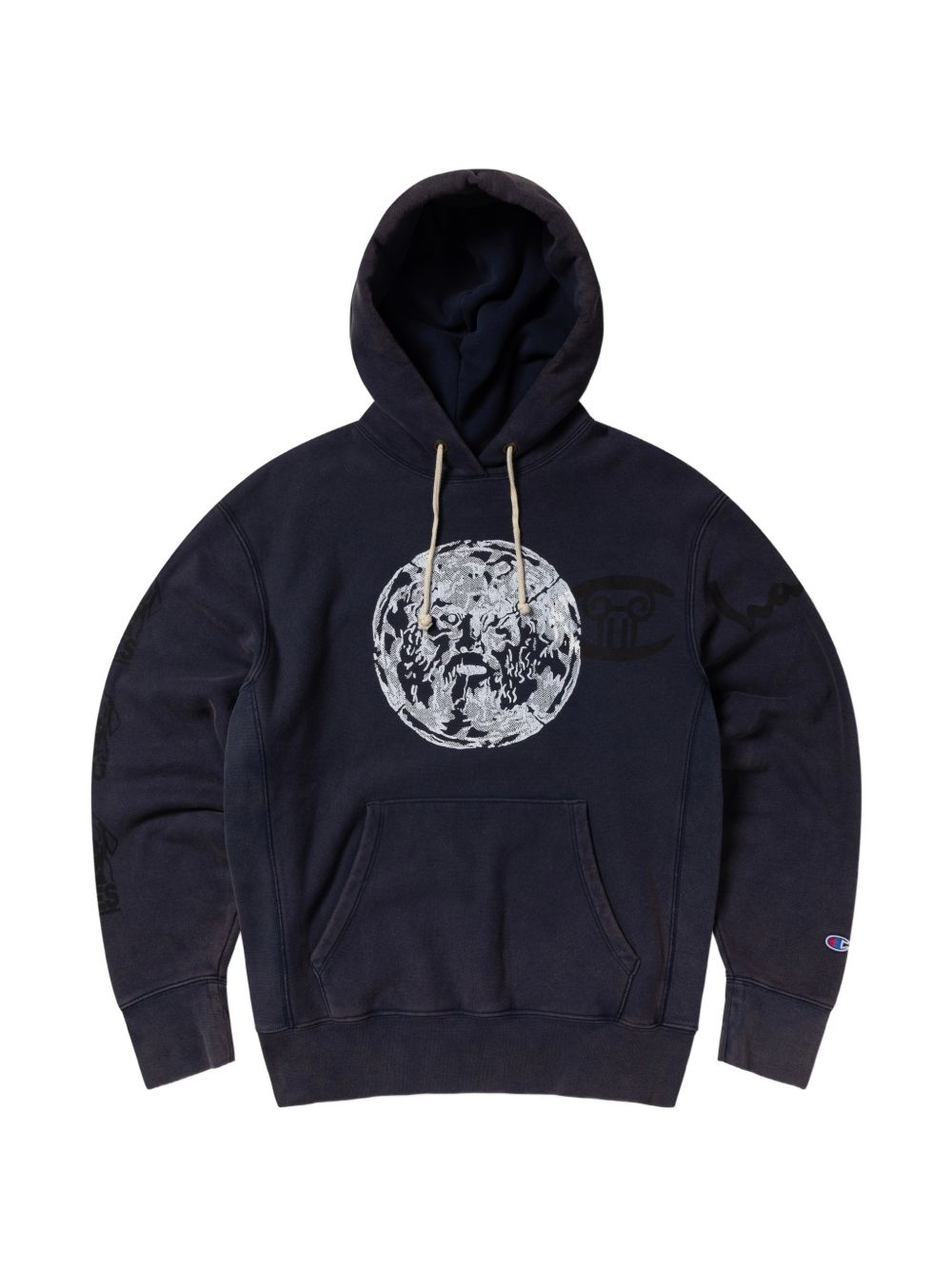 x Aries graphic-print drawstring hoodie