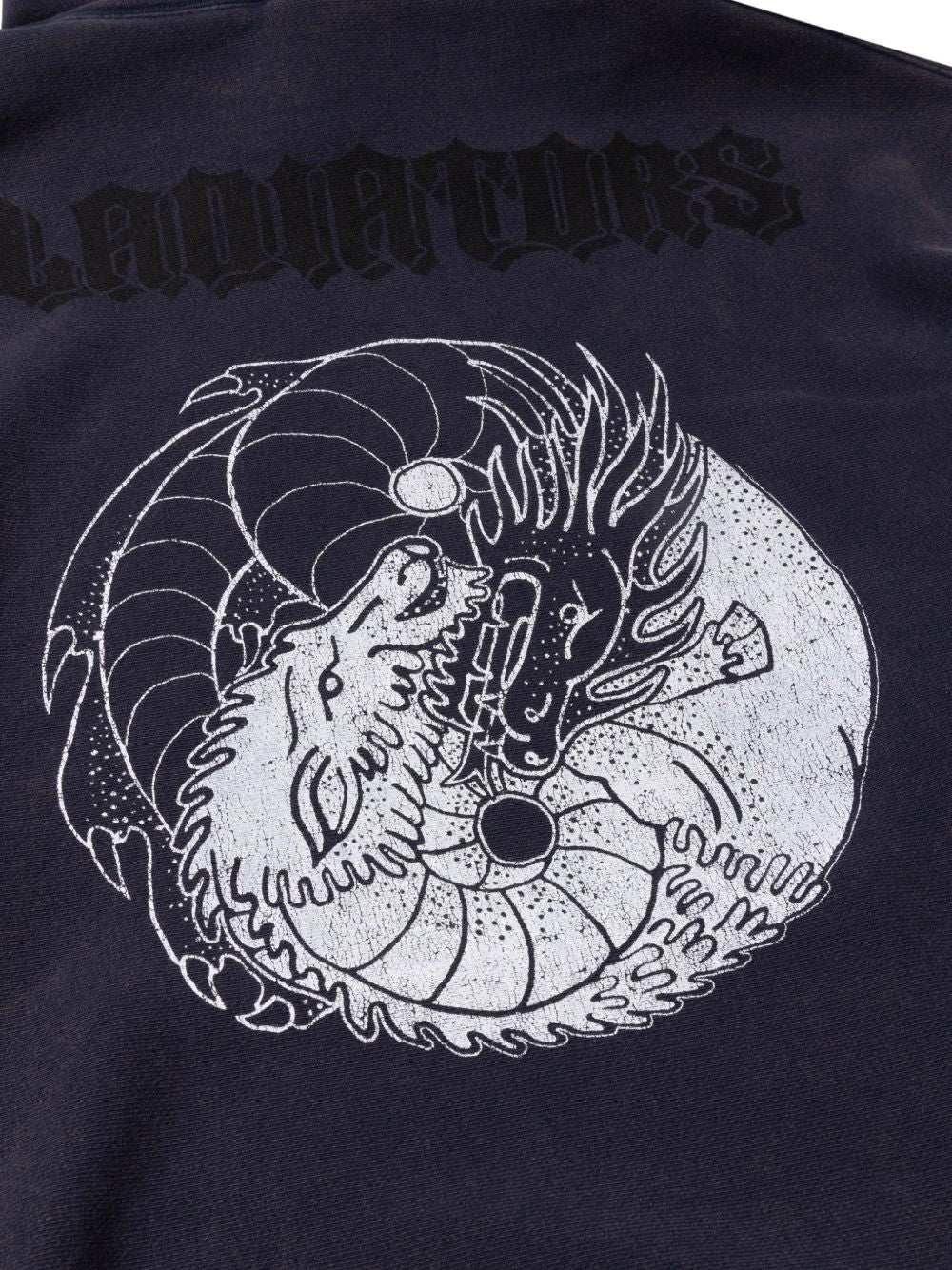 x Aries graphic-print drawstring hoodie