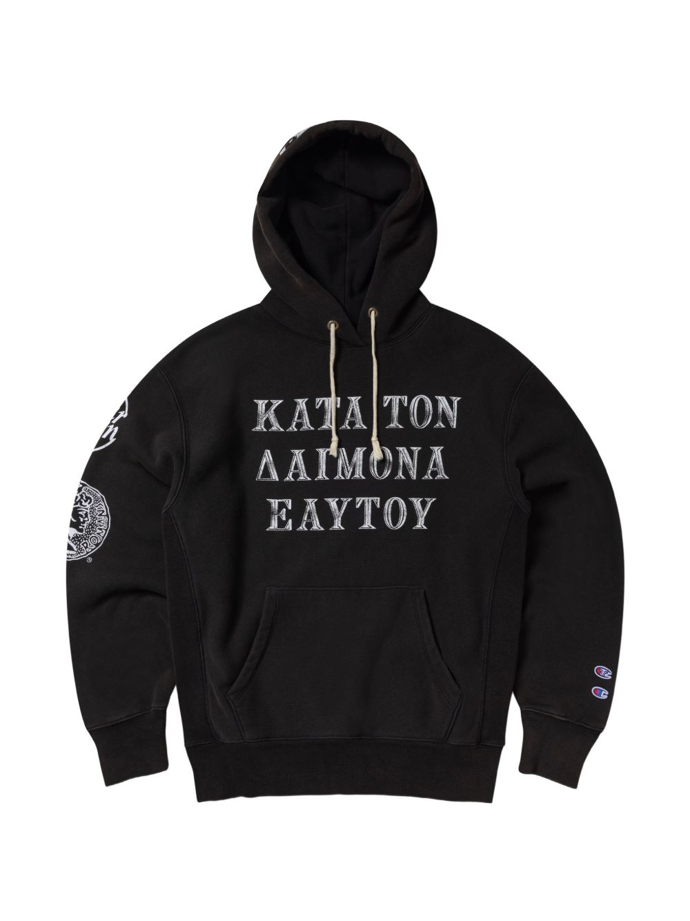 x Aries graphic-print drawstring hoodie
