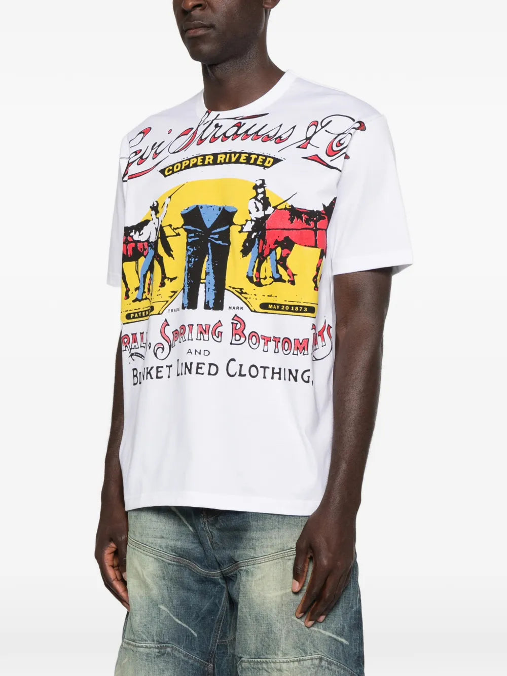 X Levi`S Graphic-Print T-Shirt