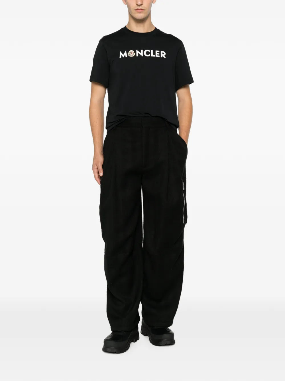 logo-print cotton T-shirt